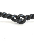 AJ Tack Dee Ring Twisted Snaffle Bit