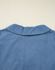 Emmy Sleeve Tied Peplum Top