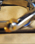 Stainless Steel Ladies All Around Spurs With Solid Brass Rosebud Rowels