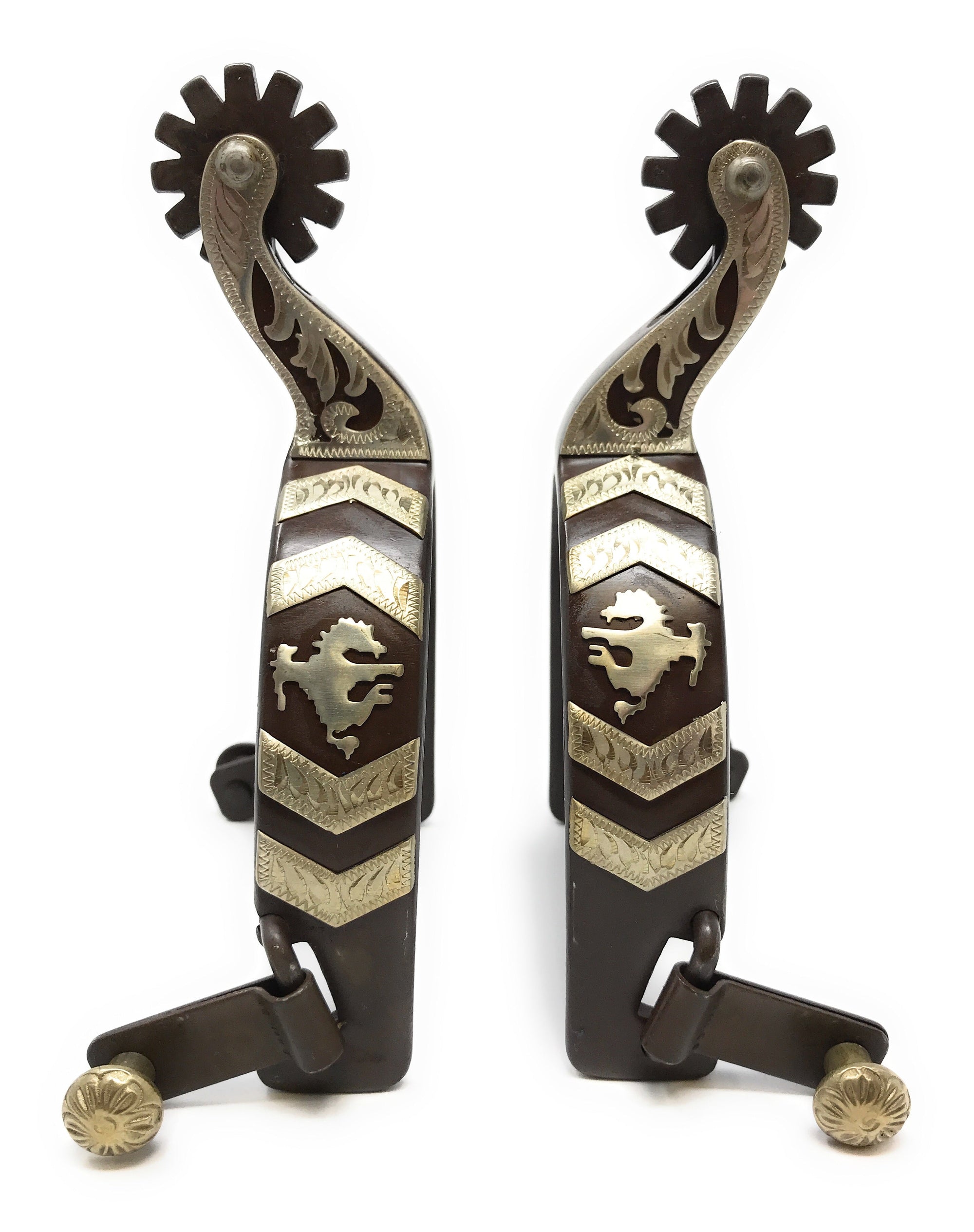 AJ Tack Men's Bronc Rider Spurs