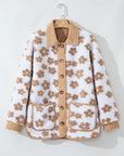 Elisa Pattern Up Fleece Jacket
