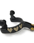 AJ Tack Baby Three Hearts Spurs & Spur Straps