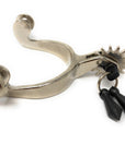 AJ Tack Baby Nickel Plated Spurs