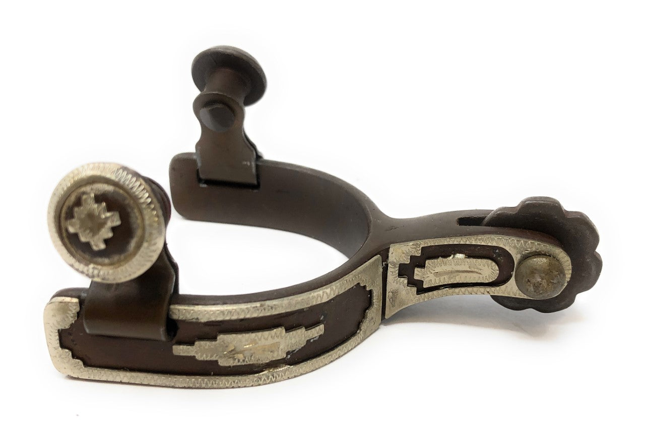 AJ Tack Baby Southwest Show Spurs &amp; Spur Straps Set