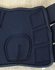 Hilason Western Horse Tack Leg Protection Deluxe Skid Boots - Blue