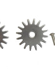 AJ Tack 16 Point Rock Grinder Rowel Package