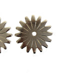AJ Tack 1 3/4" 16 Point Nickel Plated Rowel Package
