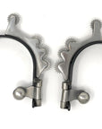 AJ Tack Men's Black Horizontal Rowels Bumper Spurs