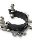 AJ Tack Ladies Black Horizontal Rowels Bumper Spurs