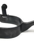 AJ Tack Men's Black Steel Reining Horse Spurs
