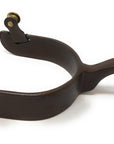AJ Tack Men's Antique Brown Cutting Horse Spurs