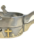 AJ Tack Men's Sweet Iron Praying Cowboy Spurs