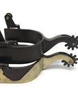 AJ Tack Ladies Antique Brown Reining Horse Spurs