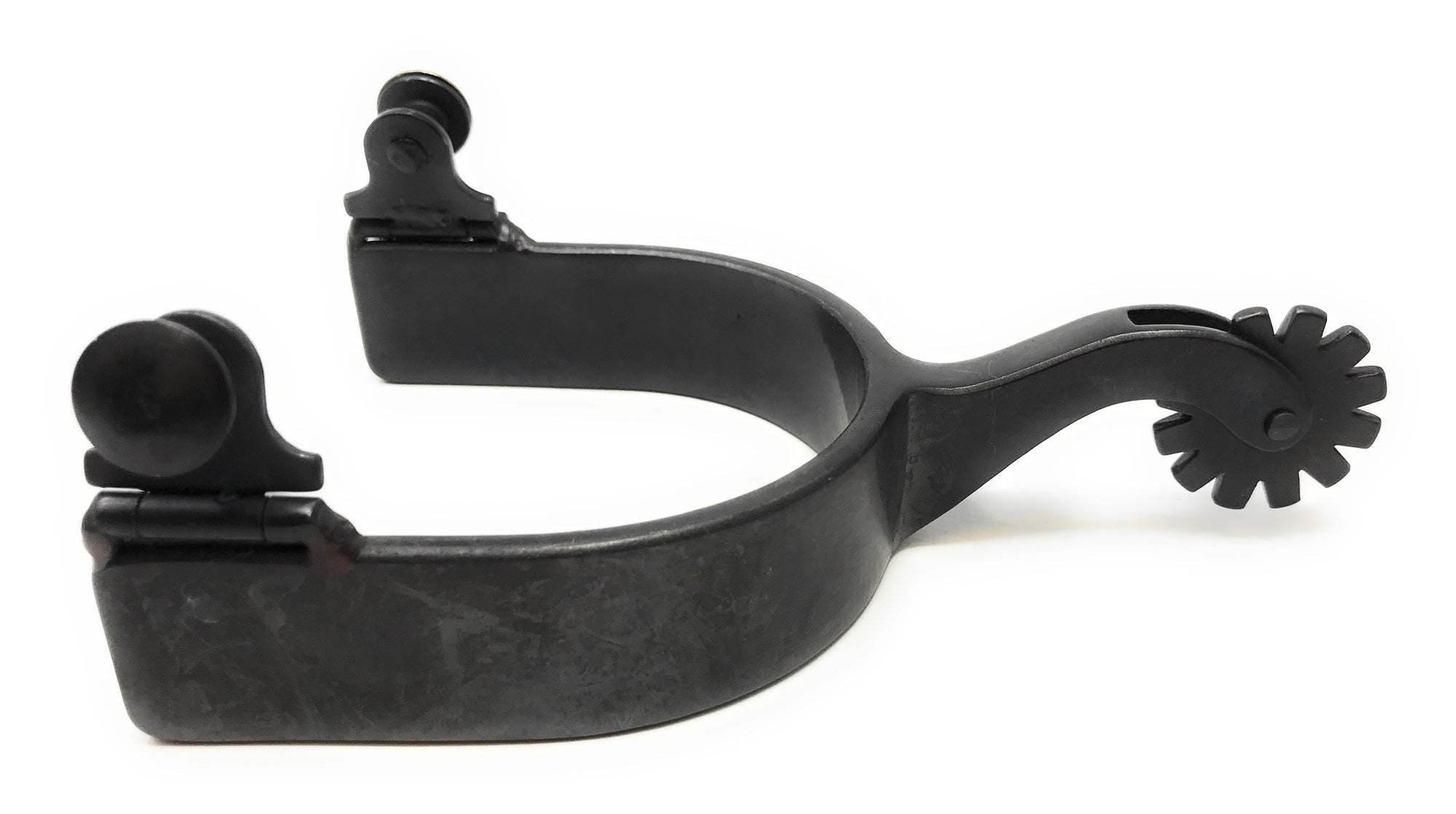 AJ Tack Men's Antique Brown Revolver Spurs