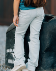 *YOUTH* SIGNATURE STRAIGHT - LIGHT WASH DISTRESSED