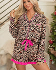 Avani Hem Short Set Long Sleeve Top