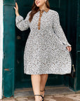 Ayah Sleeve Loose Mini PLUS Dress