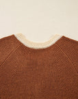 Gabriella Knit Neckline Short Cardigan