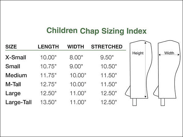 Child Small Brown Half Suede Leather Chaps By Perris