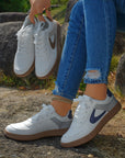 Elizabeth Leather Lace Up Sneakers