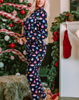 Mazie Christmas Lights Print Shirt