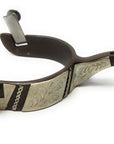 AJ Tack Ladies Antique Brown Western Spurs