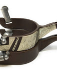 AJ Tack Ladies Antique Brown Western Spurs