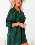 Beth Sleeve Swing Mini Dress