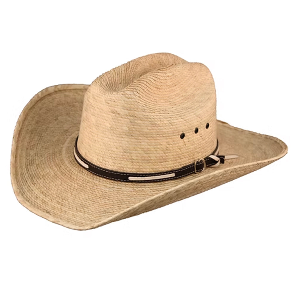 Lonestar Straw Cowboy Hat For Men &amp; Women Breathable Western Wide Brim for Sun Protection