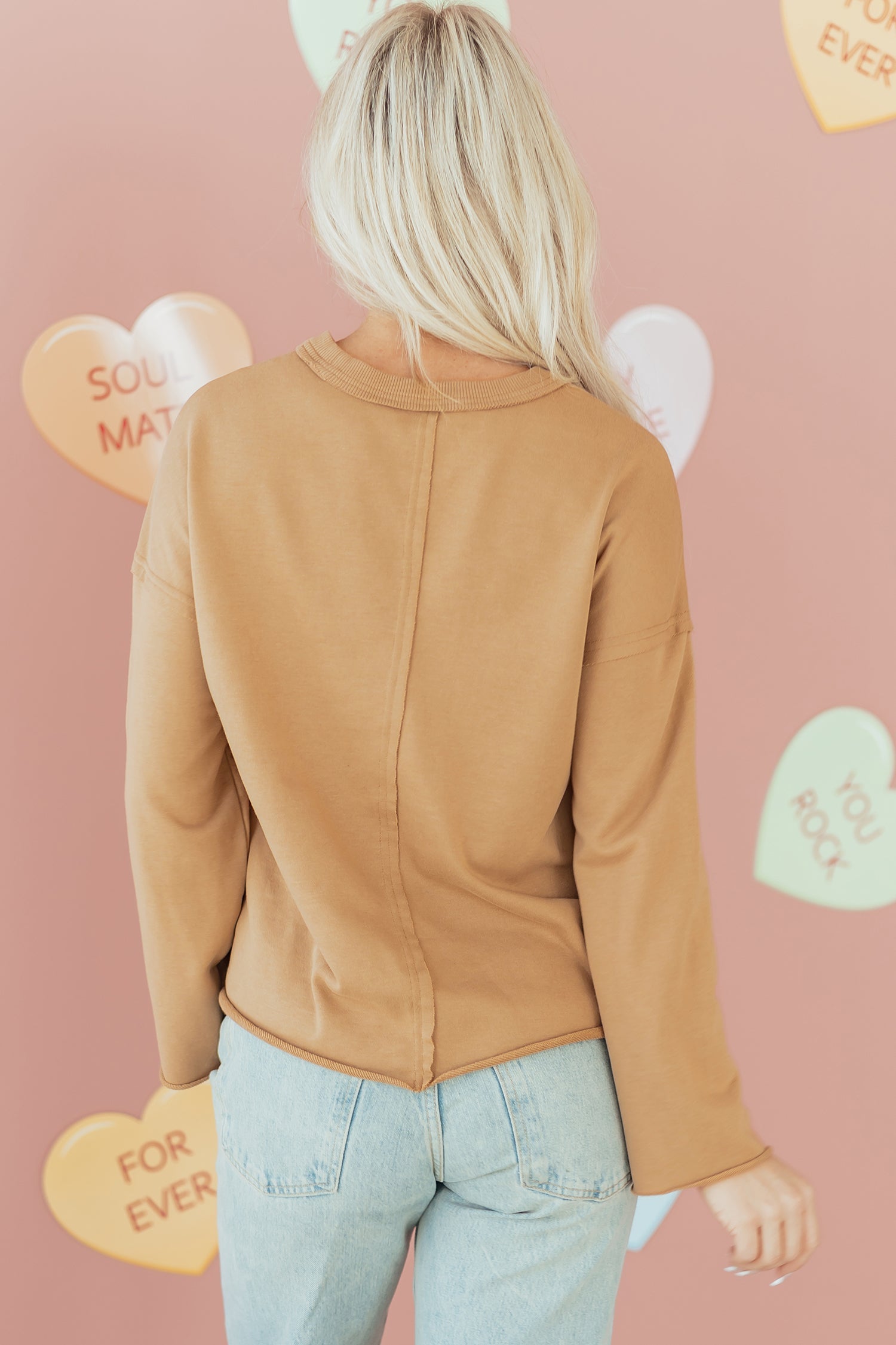 Milana Seam Mineral Wash Sweatshirt