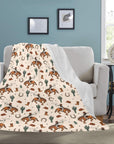 Rodeo Cowboy Throw Blanket Ultra-Soft Micro Fleece Blanket 60" x 80" Made in America