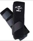 Black Large Professional Choice Tack Smb 2 Sports Medicine Horse Boots