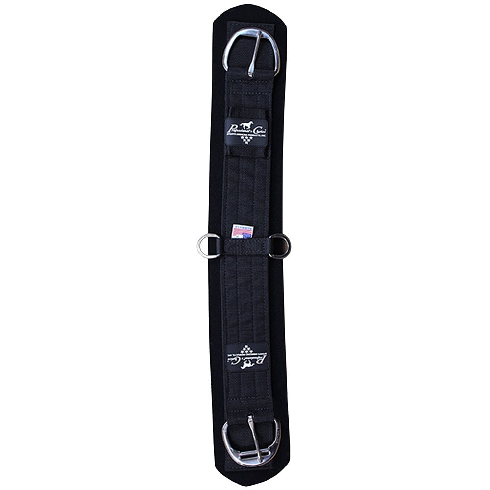 32 Inch Black Professional Choice Smx Western Horse Cinch Girth Ss Roller Buckle