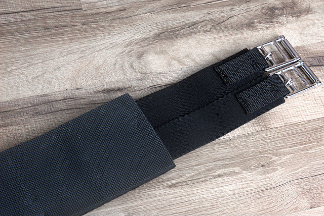42" Professional Choice Training Elastic Smx English Horse Girth Cinch Black