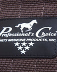 44" Professional Choice Training Elastic Smx English Horse Girth Cinch Brown