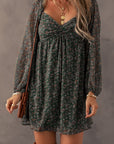 Armani Shirred Back Mini Dress