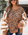 Margot Casual Sweatshirt with Slits
