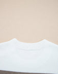 Millie Knit Drop Shoulder Sweater