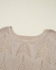 Ava 8 Sleeve Casual Sweater