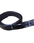 U-Hilason Western Horse Tack Black Leather Tie Strap