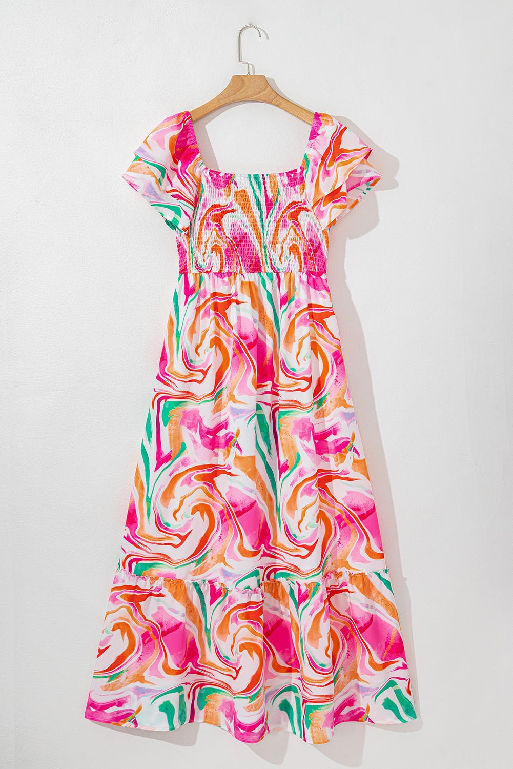 Avery Smocked Bust Maxi Dress