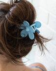 2 Pack Flower Hair Claw Clip