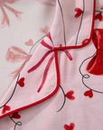 Laurel Pcs Pajama Set Long Sleeve Top