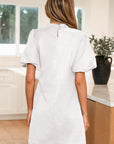Trinity Sleeve Shift Mini Dress