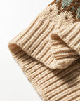 Hana Pattern Knitted Cardigan Sweater