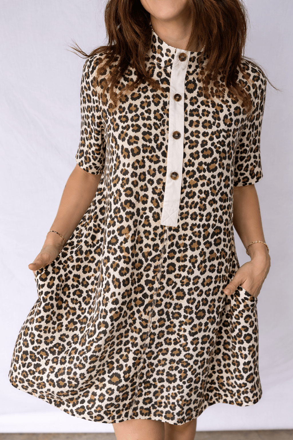 Aisha Sleeve Loose Mini Dress