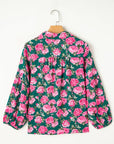 Cleo Collar Puff Sleeve Blouse