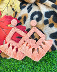 Ellie Fringe Drop Earrings