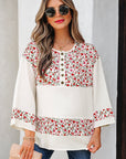 Penny 3 4 Sleeve Blouse