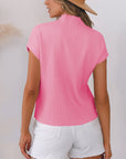 Calliope Knit Short Sleeve Sweater